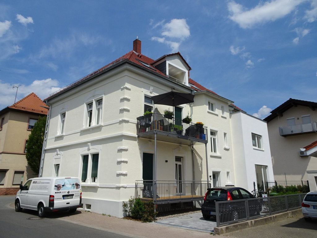 Altbausanierung in Schriesheim: Gebäudeansicht